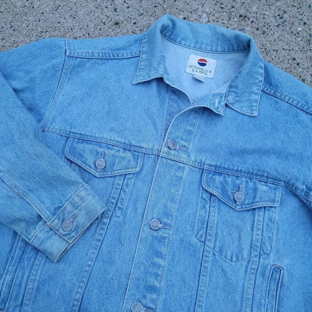 Vintage 90s Pepsi Denim Jacket